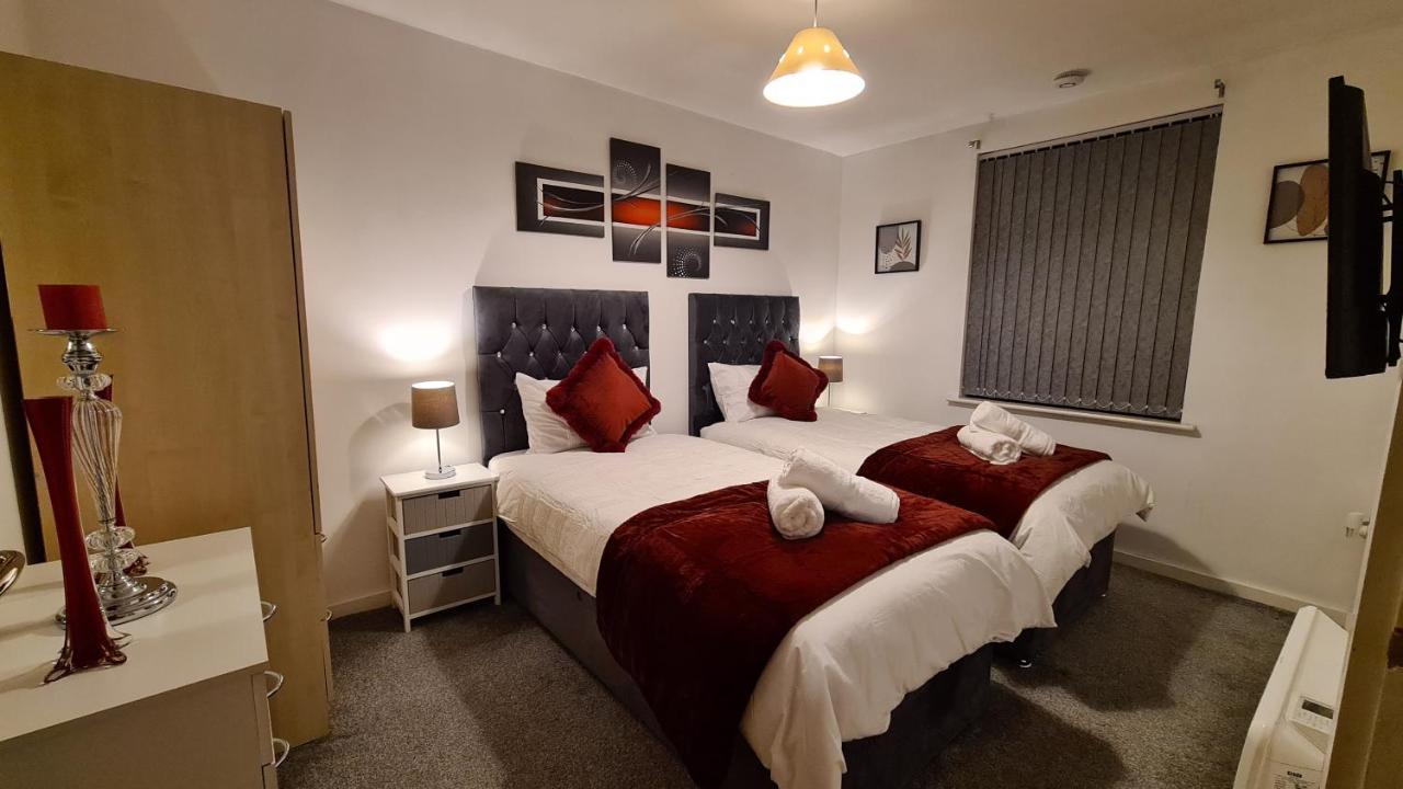 Luxury 2 Bed Apt With Free Wi-Fi & Parking Manchester Exterior photo
